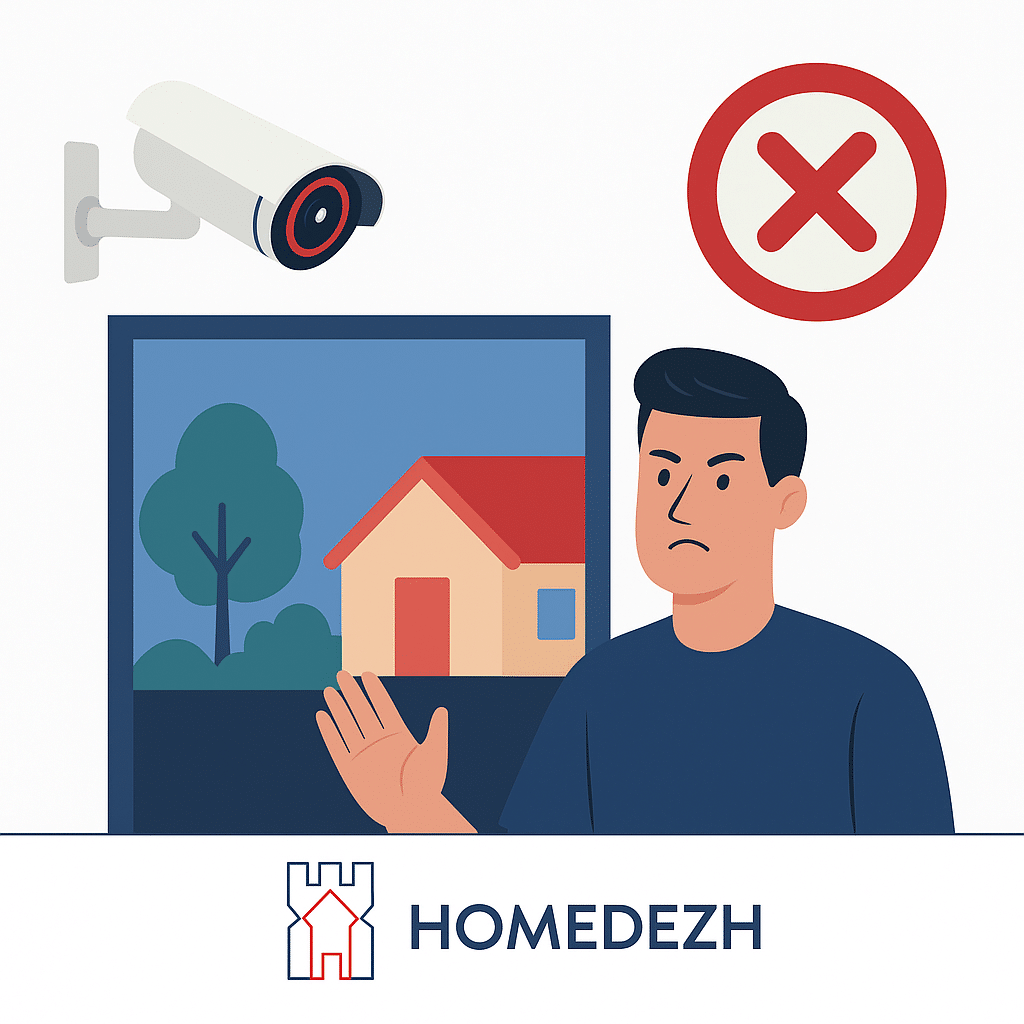 اشتباه رایج در نصب دوربین مداربسته